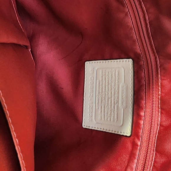 COACH Vintage White Leather Hobo Bag - Picture 2 of 16